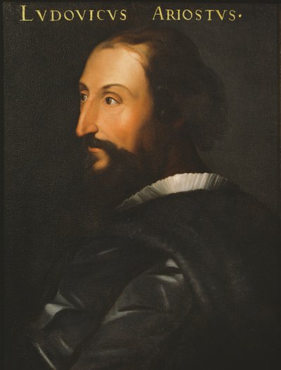 Portrait of the poet Ludovico Ariosto by Italian School